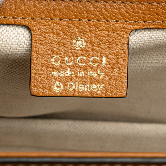 Pre-Loved Gucci x Disney Micro GG Supreme Mickey Mouse Flap Crossbody - Picture 5 of 12